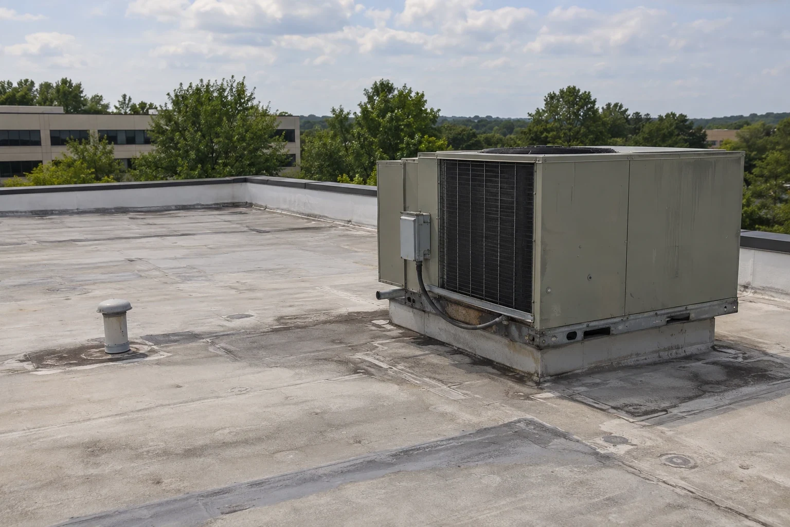Commercial Office Building Roofing in San Angelo, TX Commercial Office Building Roofing in San Angelo, TX