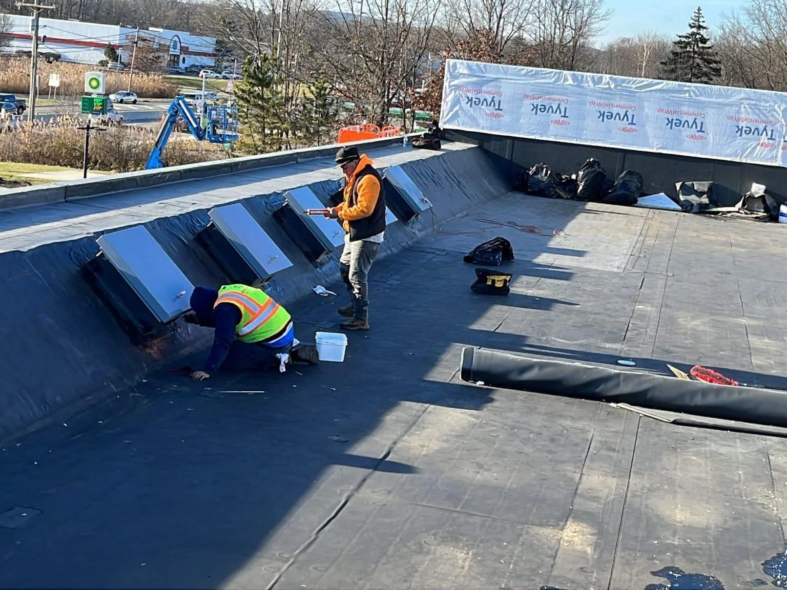Commercial roof repair in San Angelo, TX Commercial roof repair in San Angelo, TX
